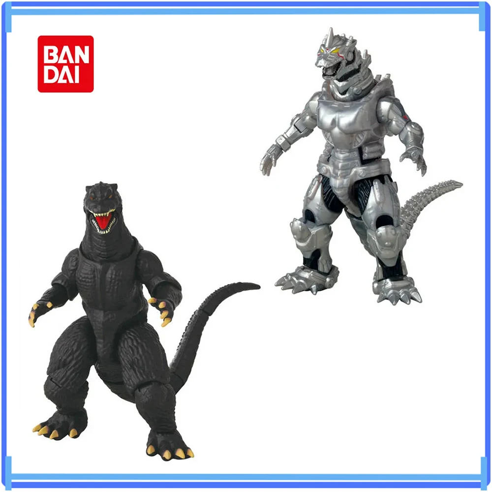 Original In Stock Bandai Gaf Godzilla 2004 Mecha Godzilla 2002 Animation Figure Model Boxed Toys Gift Genuine