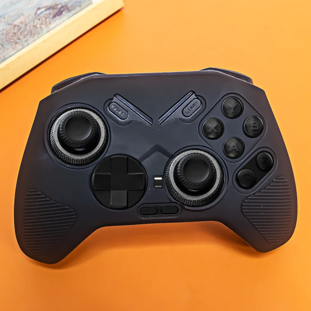 Silicone Protective Case for FLYDIGI Vader 4 Pro Gaming Controller Anti Drop Dustproof Solid Color Simple and Minimalist Cover