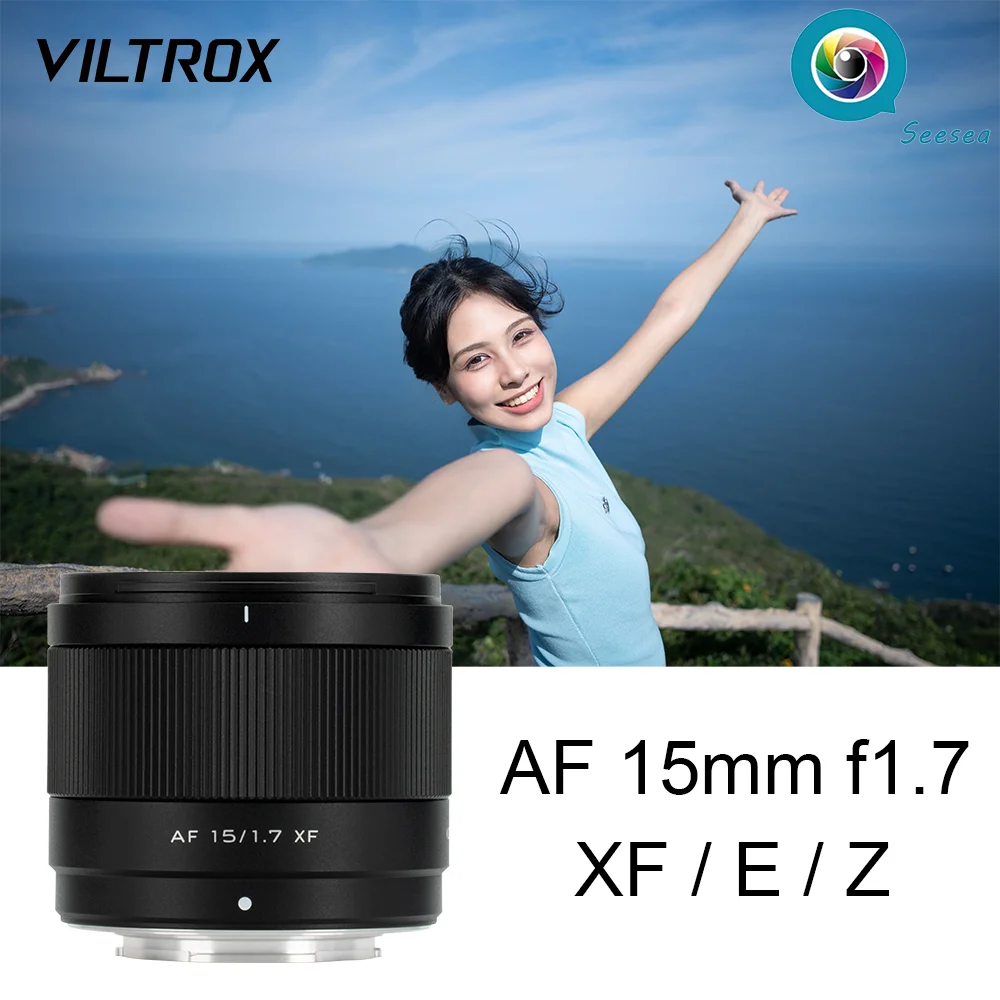 عدسات Viltrox 15 مم 25 مم 35 مم 56 مم للصورة التلقائية لكاميرا Fujifilm Xf Sony E Nikon Z Mount
