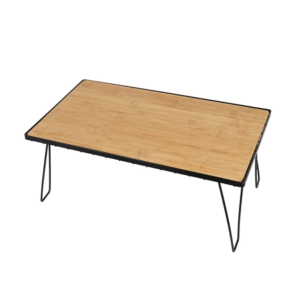 Table de camping pliante portable, table en filet de fer, barbecue léger, camping en plein air, randonnée, fournitures de pique-nique, chaleur 02/10/2018