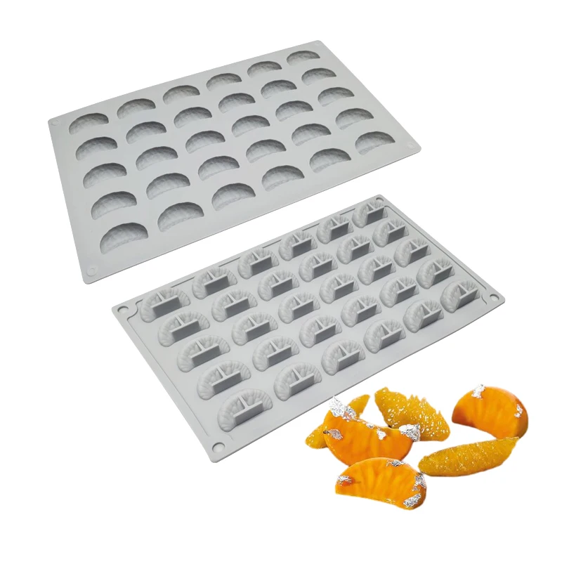 DIY Orange Tree Trunk Mushroom Peanut Fondant Mould Silicone Cake Molds Cake Decorating Tools Dessert Deco Kitchen Bakeware