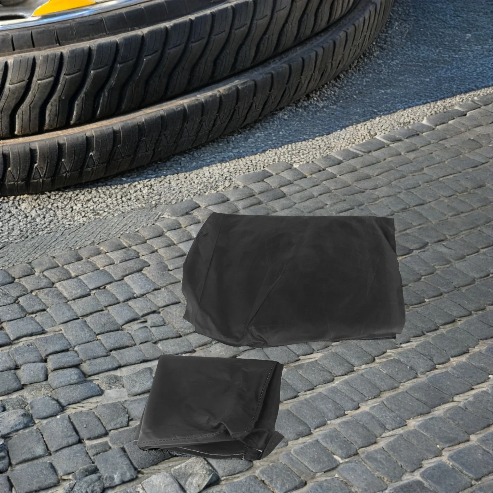 Car Sun Shade Rain Cover Waterproof Heat Shield Protection For Interior Cooling Half Body Car Cover Xl Size Black