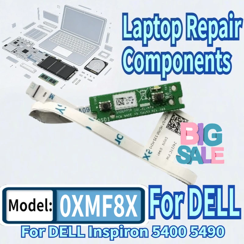 

For DELL Inspiron 5400 5490 All-in-one Series Power Button Board 0XMF8X XMF8X