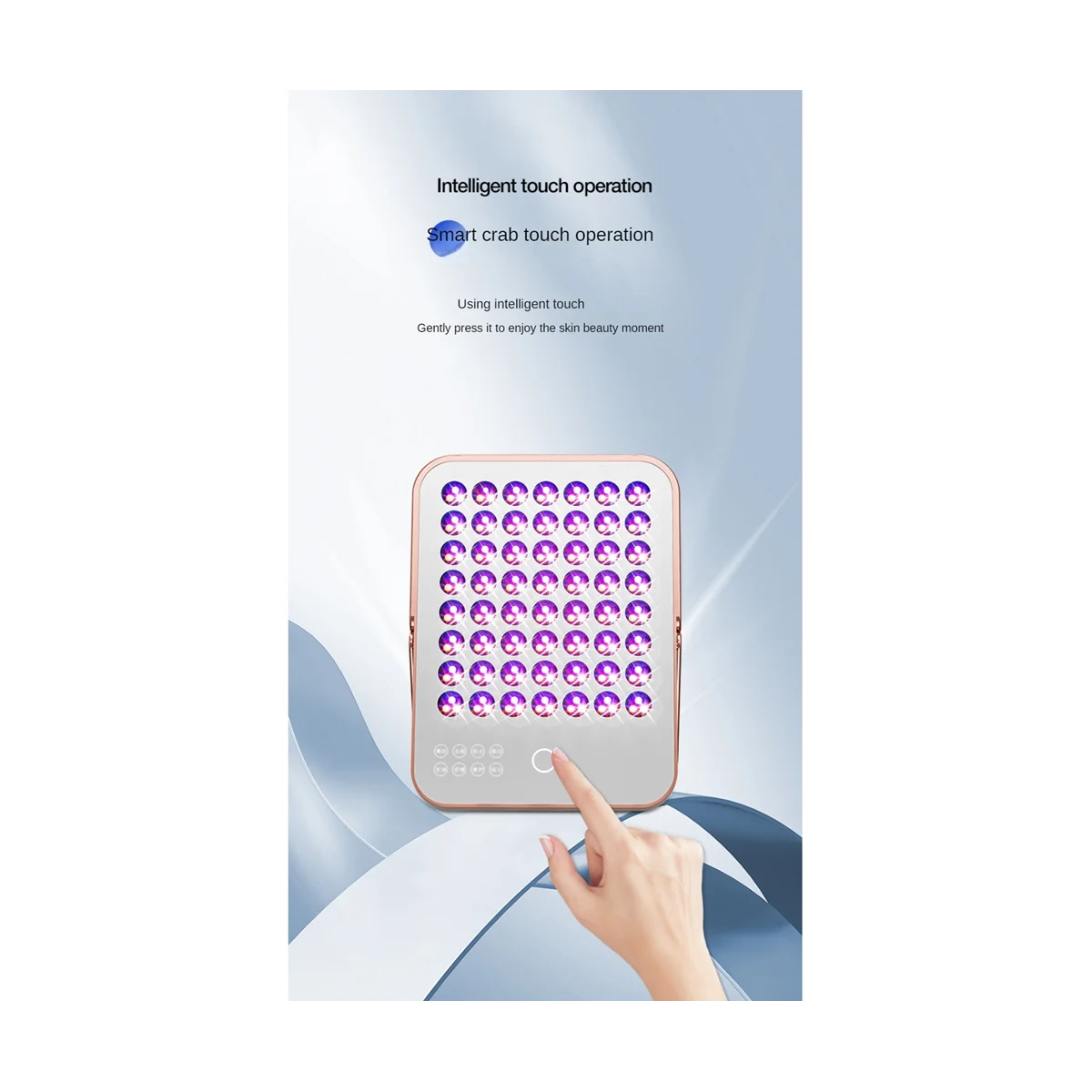 Многофункциональный ряд света, косметический инструмент, зеркало для макияжа, удаление прыщей всего тела, осветляющий спектрометр, вилка стандарта США
