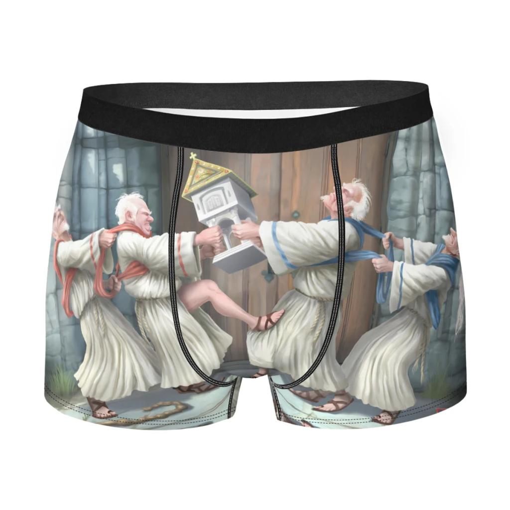 Age of Empires Game Scramble For Underpants Breathbale Panties Man Underwear PrintShorts Boxer Briefs