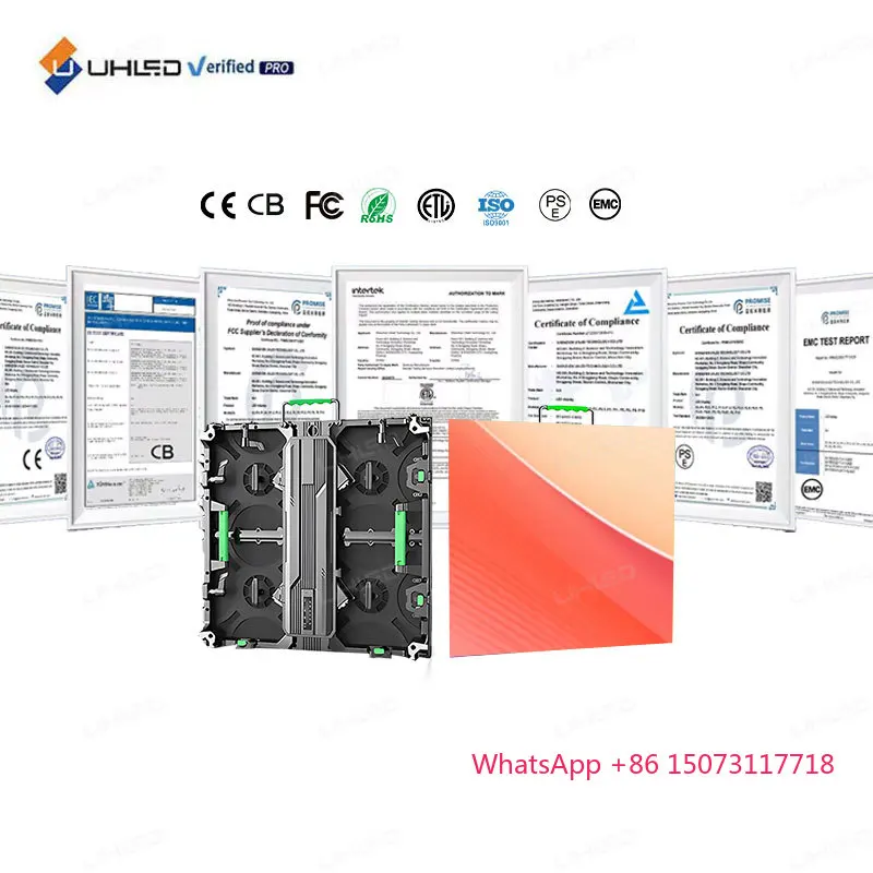 داخلي في الهواء الطلق شاشة عرض Led كامل اللون P3.91mm Led لوحة الحائط الفيديو 500*500 مللي متر الكنيسة Led لوحة الحائط الفيديو #3
