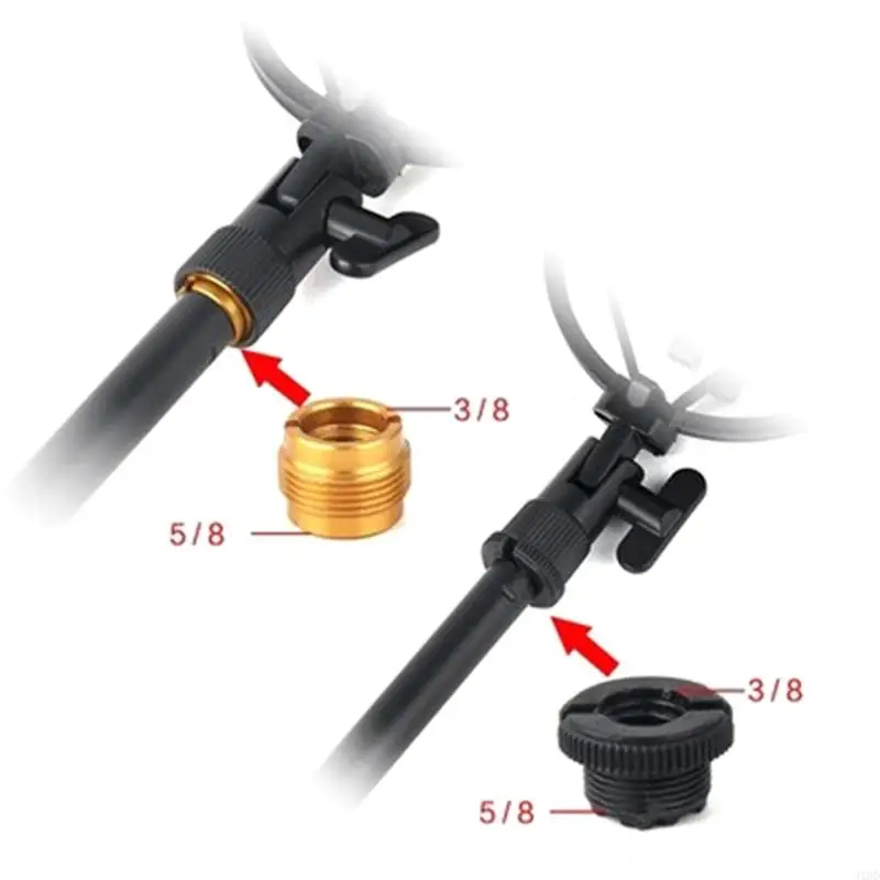 J1HD Long-lasting Reliable Strength Mic Clips Spring Clip Microphone Stand Adapter