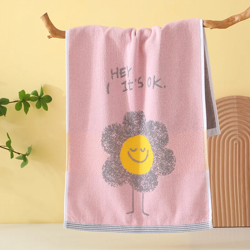 Home Use Thickened Pure Cotton Face Towel That Absorbs Water and Does Not Shed Hair Children's Face Towel Adult Couple Towel