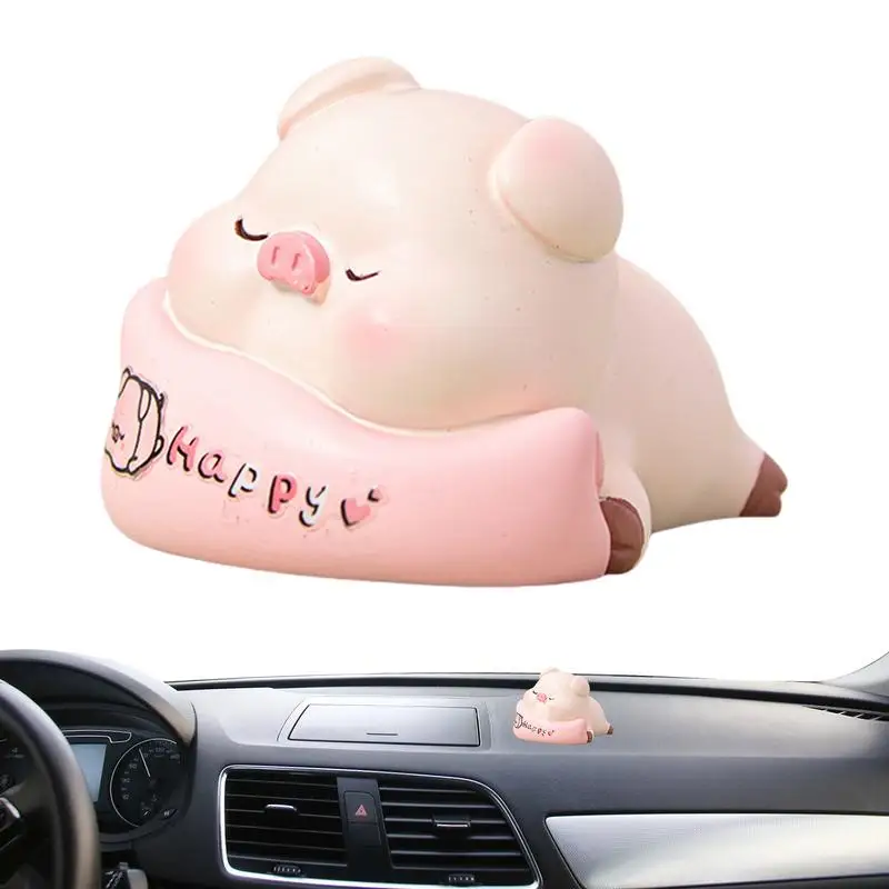 Car Dashboard Statue Auto Dashboard Dinosaurs Resin Figurine Car Dash Tiny Animal Figurines For Car Bedroom Home Desk Bedroom