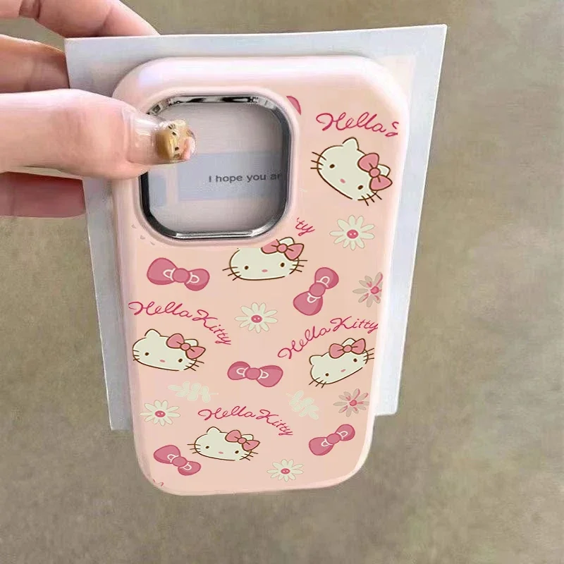 Милый чехол для телефона «Hello Kitty» OPPO Reno 13F 12F 11F 5G 7 4G 5 6 Lite 8 A78 A98 A58 A38 A18 A17 A16 A15 A57 A77 A9 2020 Фото №5