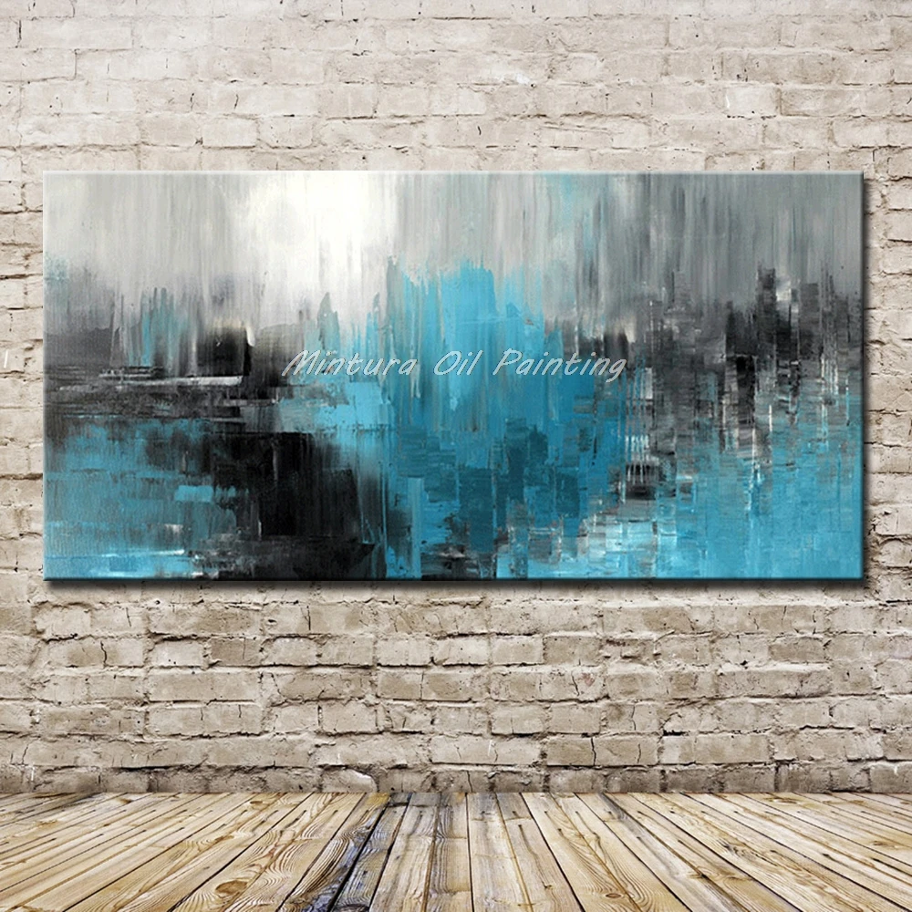 

Arthyx Large Size,Art Hand Painted Abstract Oil Paintings on Canvas,Modern Wall Pictures For Living Room BedRoom,Home Decoration