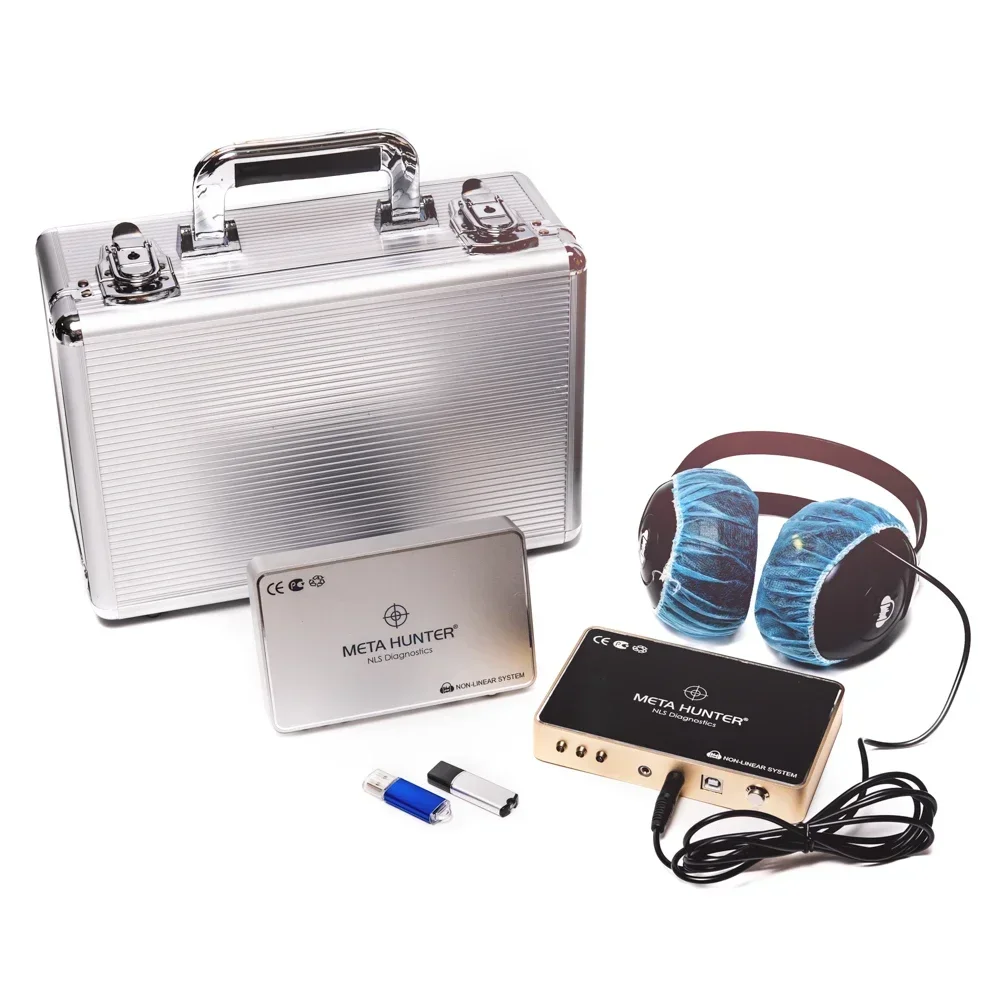 Heißer Verkauf 2023 Neues Silberpanel Meta Hunter Arctic Metatron Hunter 4025 NLS mit Chakra-Scan und Heilung