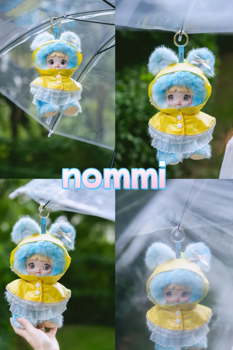 

Новинка 2025 года, оригинальная серия Nommi 22-26 см, прогноз погоды, глухая коробка, кавайная плюшевая кукла, декор для стола, украшение, игрушка, подарки