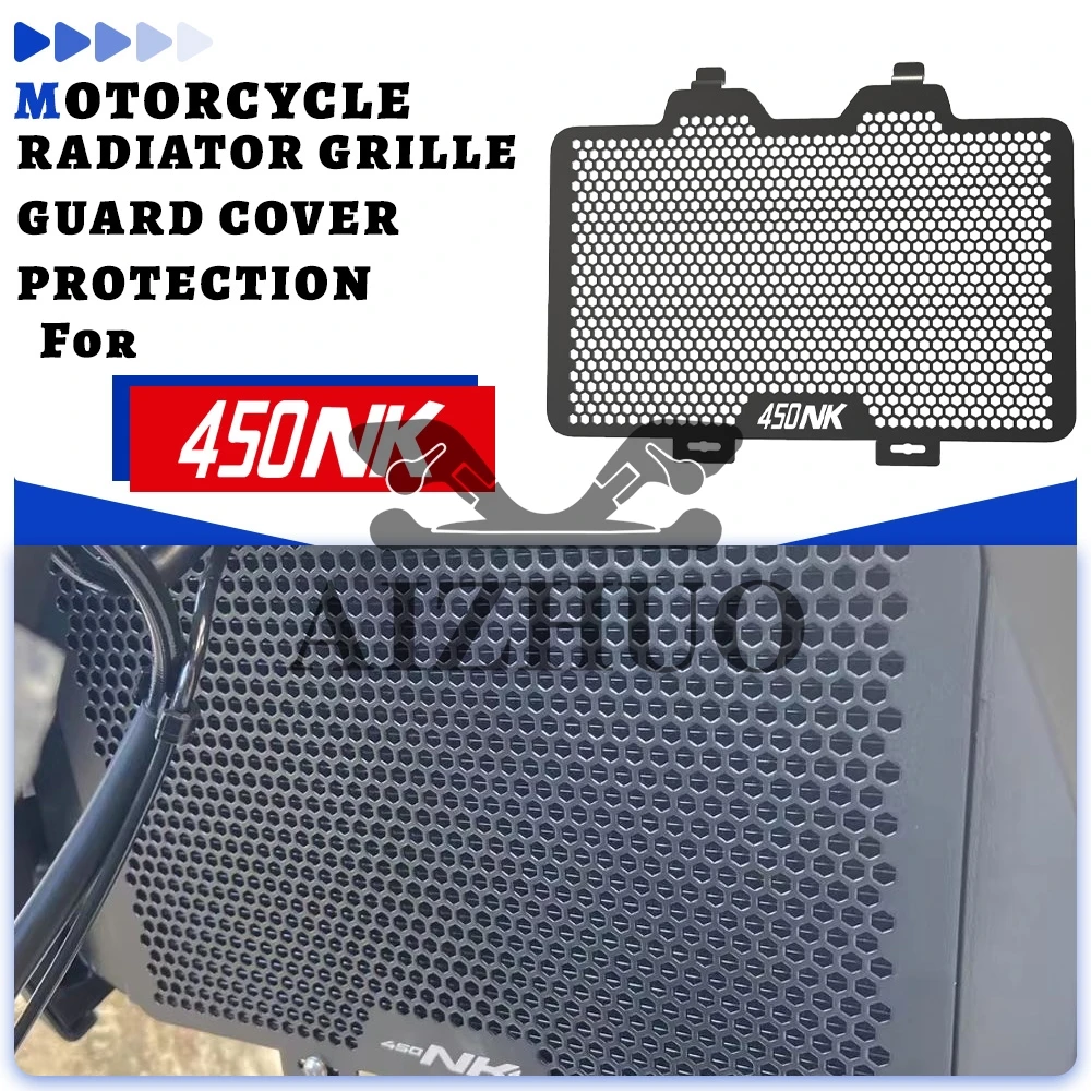 

FOR CFMOTO 450Nk Nk450 CF450Nk 2023 2024 Motorcycle Accessories Radiator Grille Guard Cover CF MOTO 450 Nk 450 Radiator Guard
