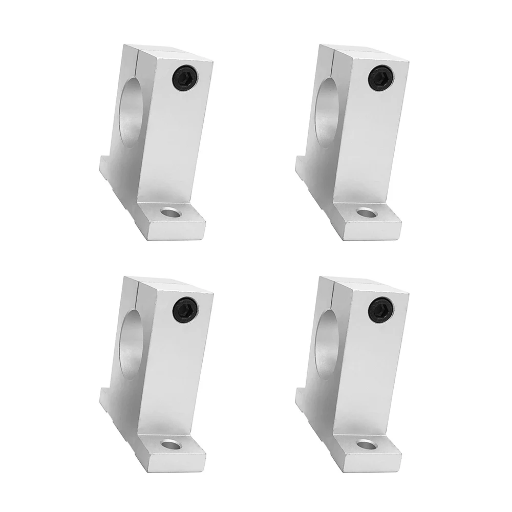 

4PCS SK8 SK10 SK12 SK16 SK20 SK25 SK30 Linear Bearing Rail Shaft Support for Axis XYZ Desktop CNC Router 3D Printer Parts