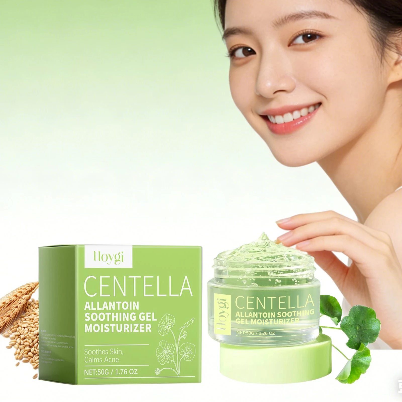 

Centella Gel Moisturizer Relieve Skin Redness Soothing Face Brightening Gel Repair Damged Barrier Improving Drynress Face Care