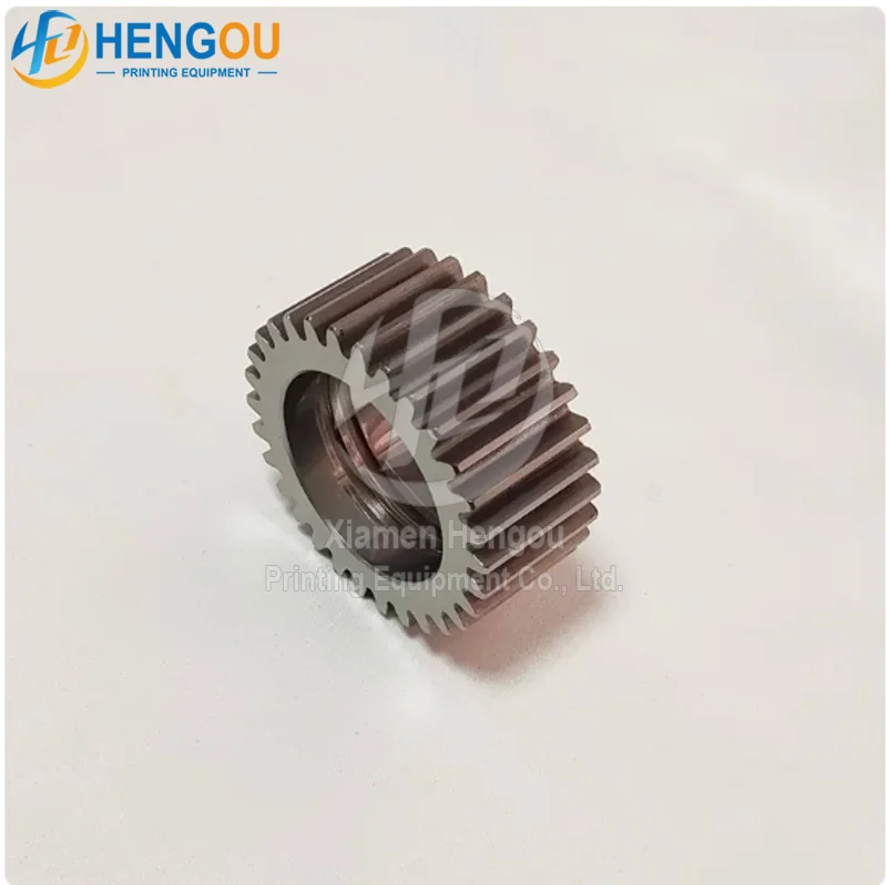 30 Teeth 64x42x28mm Straight Gear For Offset Printing Press Parts