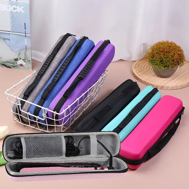 Portable Storage Bag For Hair Straighteners Curling Irons Hair Rollers Eva Hair Straightener Storage Bag Travel Carrying Case