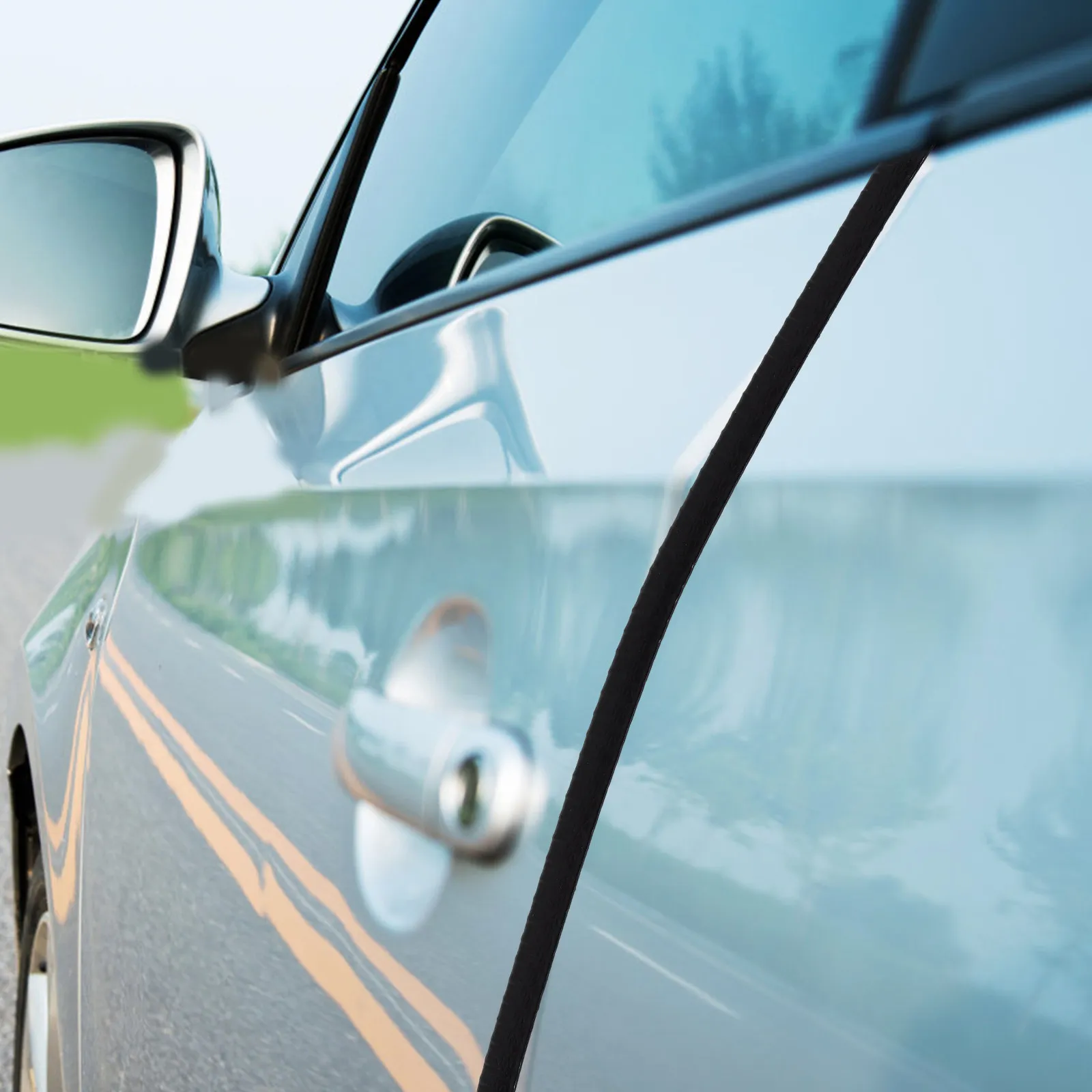 3 Meter Car Door Edge Guard Seal Strip Scratch Protection Impact Resistant No Glue Installation Weatherproof Automotive Door
