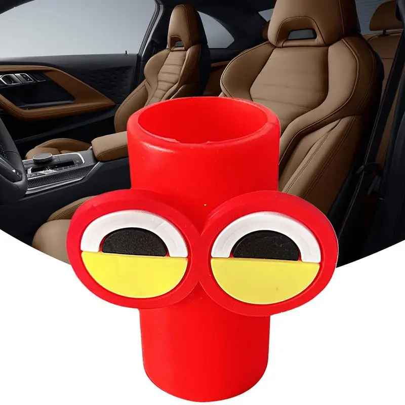 Car Lip Balm Holder Car Lipstick Holder No Melt Cartoon Design Storage Rack Case Keychain Attachment For Air Vent Hiking Outdoor view 4