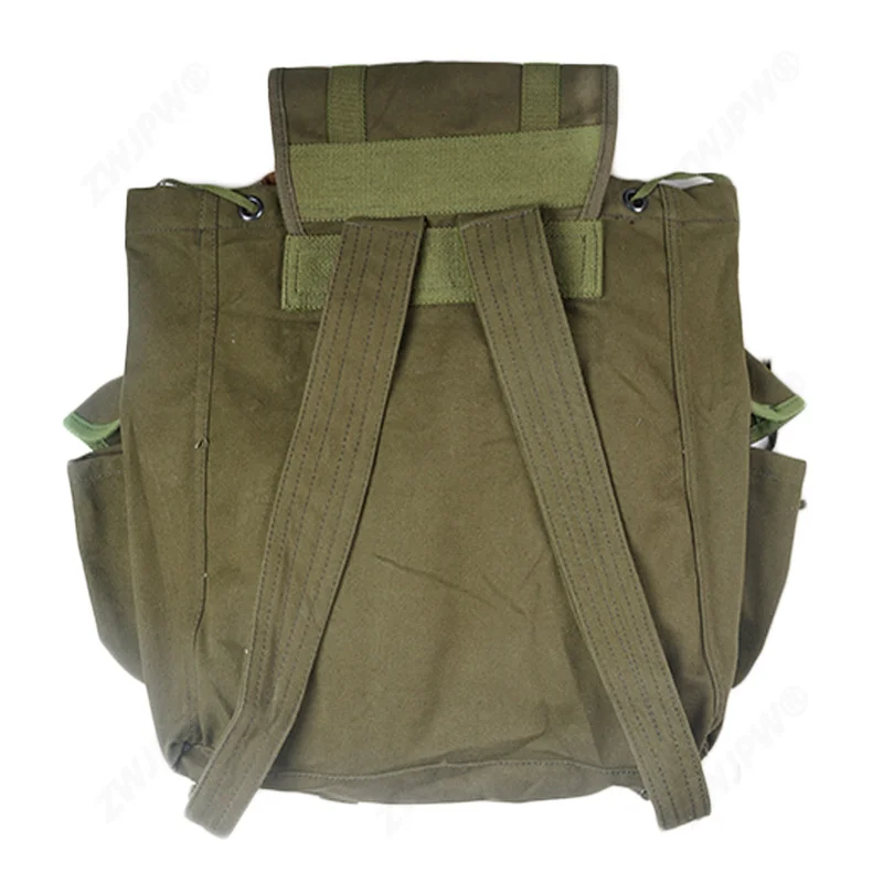 Mochila de lona de la Segunda Guerra Mundial, bolso Militar del Ejército de los Estados Unidos, M14, Haversack Field, WW2