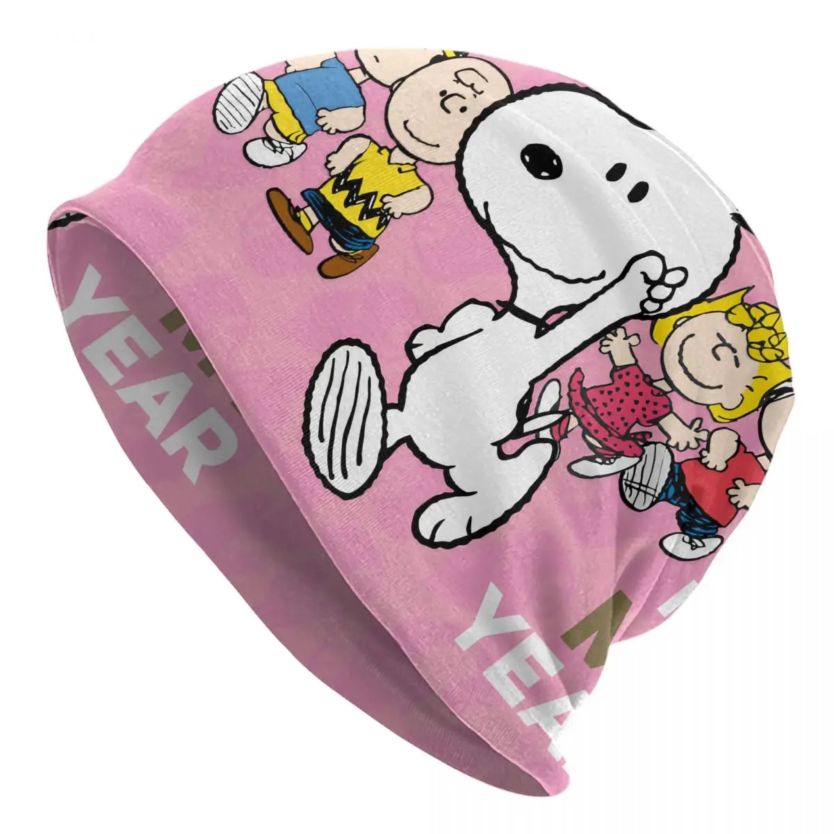 سنوبيس الكرتون الكلب مترهل قبعة رجل امرأة الشتاء الشارع الشهير Skullies Beanies قبعة بونيه قبعة متماسكة