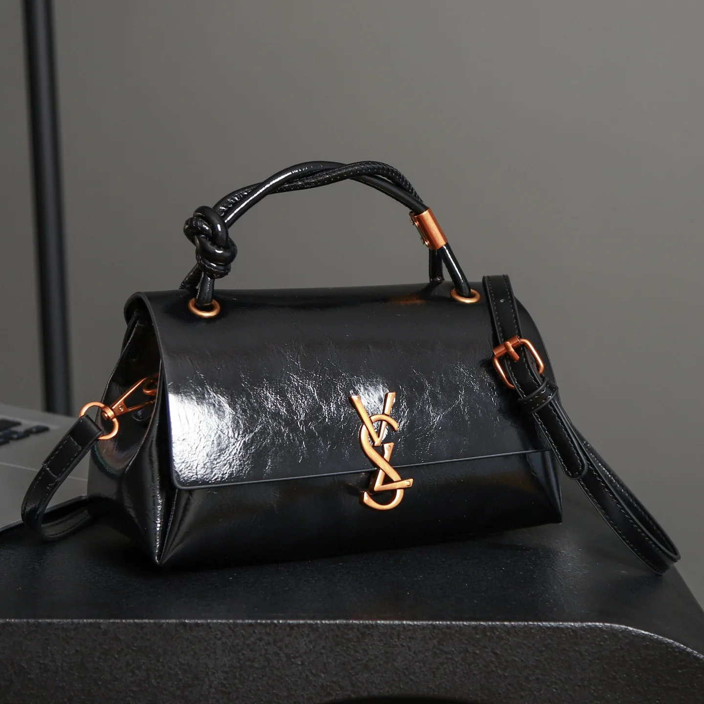 Nuevos bolsos de moda para mujer, bolsos oblicuos Retro de moda, bolsos versátiles de gran capacidad de alta textura