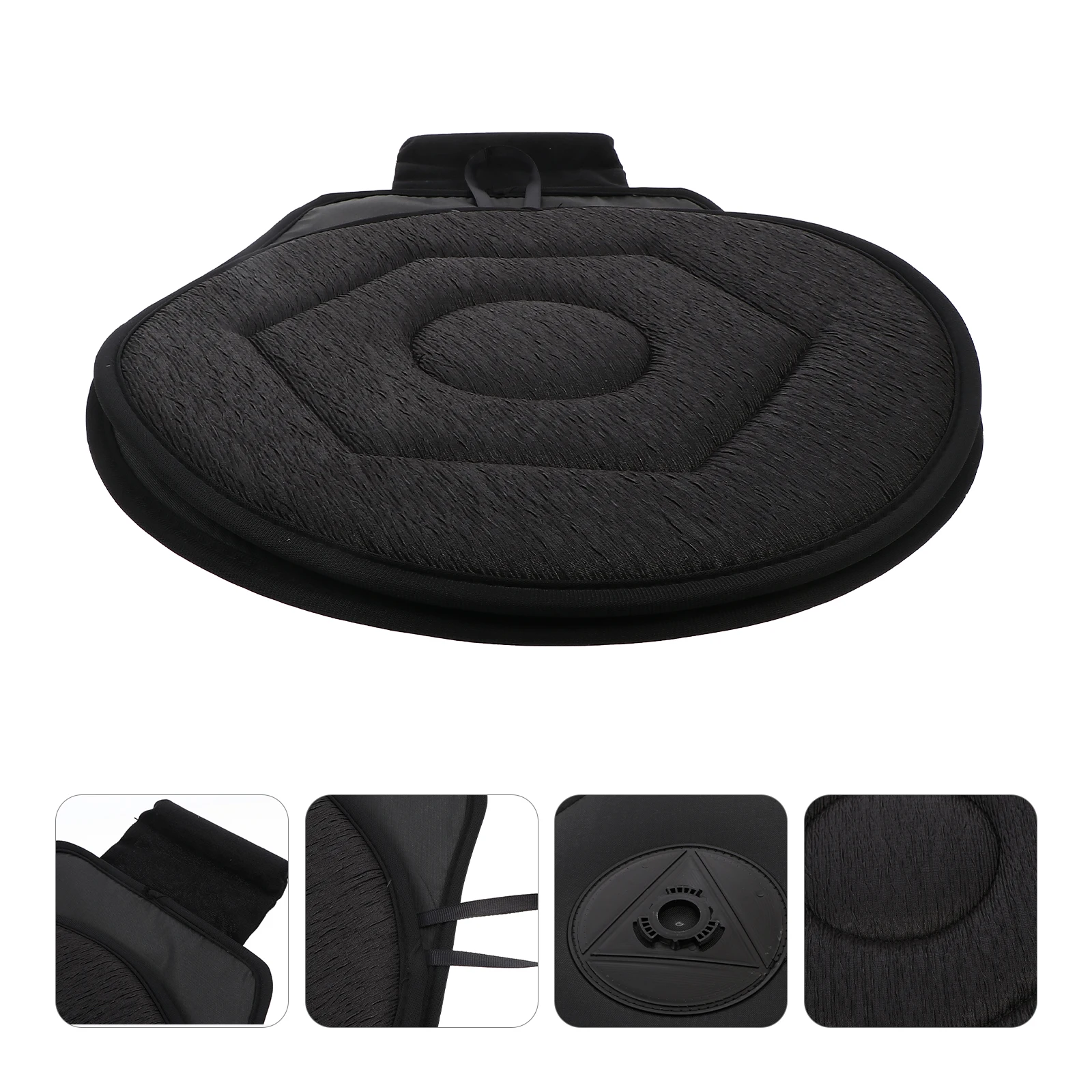 

360 Degree Swivel Seat Cushion Rotating Non-Slip Car Chair Pad for Back Hip Knee Strain Relief Lightweight Comfortable Portable