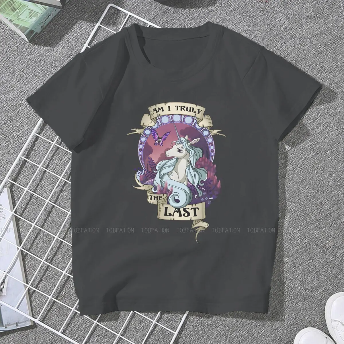 Cute Unicorn Cartoon TShirt for Woman Girl The Last Basic Leisure Sweatshirts T Shirt New Design Loose