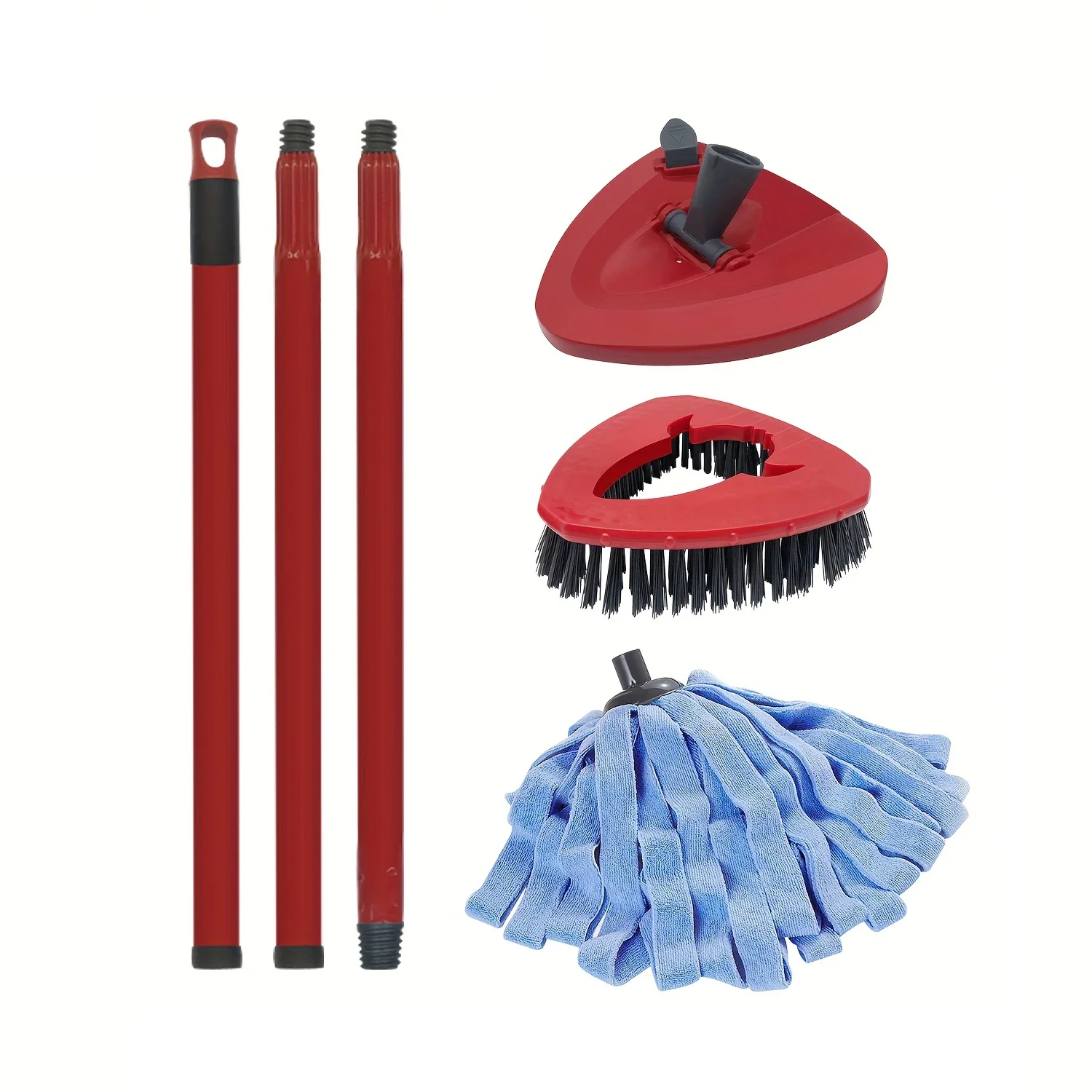 Reemplazo de accesorios de fregona giratoria para sistema de tanque Vileda/o-ceda 1, adecuado para salón, dormitorio, cocina, baño, coche y otros