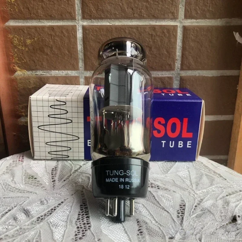 TUNG-SOL 6L6G Pengganti Tabung Vakum 6P3P 6L6 KT66 Amplifier Tabung HIFI Amplifier Audio Speaker Pencocokan Presisi Asli