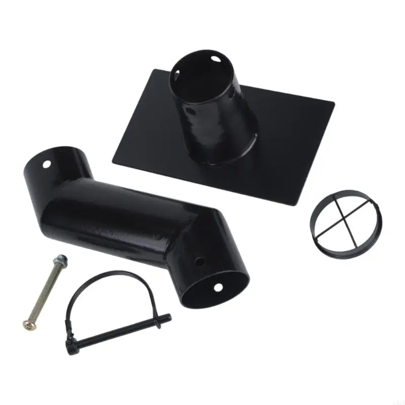 L43A Attractive Dark Rain Chain For Yard Design And Rainwater Control