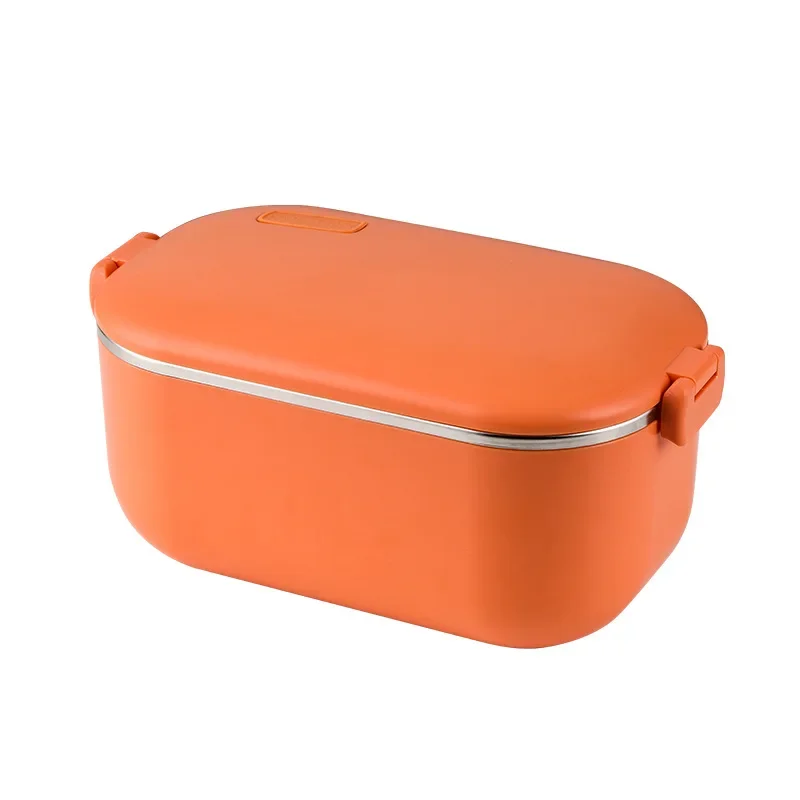 304 stainless steel portable heating lunch box thickened electric heating and insulation lunch box car bento box