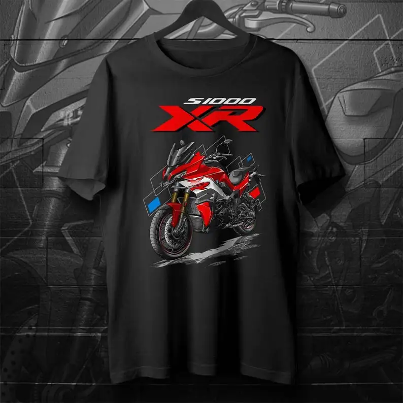 Camiseta S1000XR 2020-24-Camiseta de motocicleta para conductores de Motorrad
