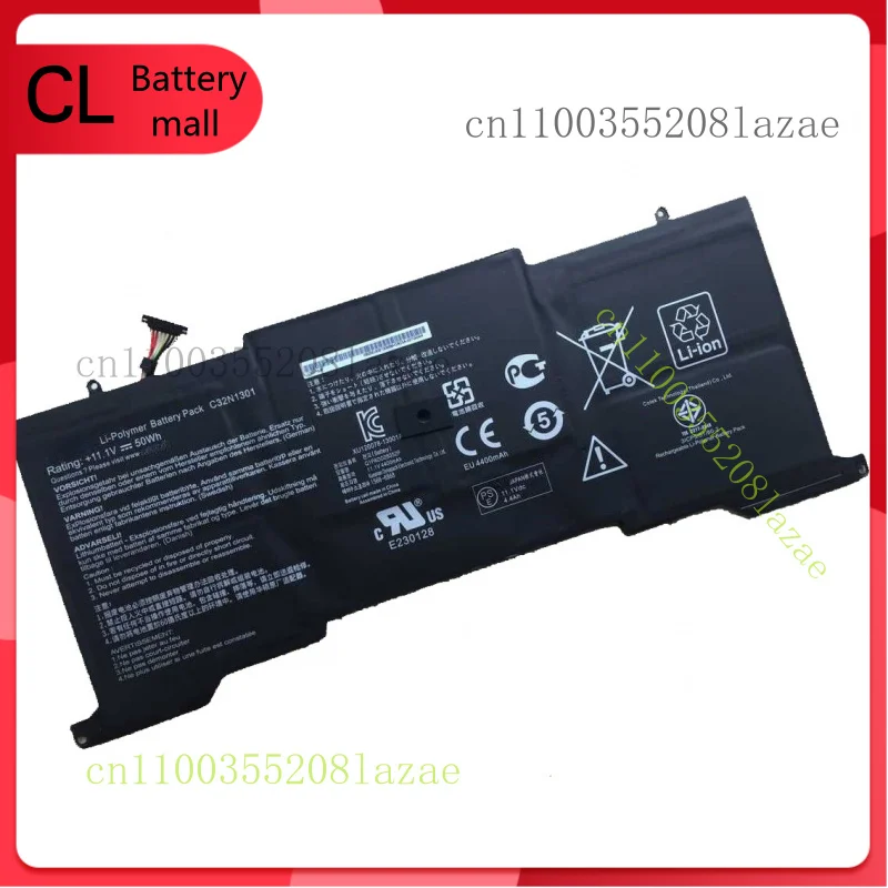

New 11.1V 50Wh Genuine C32N1301 Battery for Asus UX31LA Series Laptop