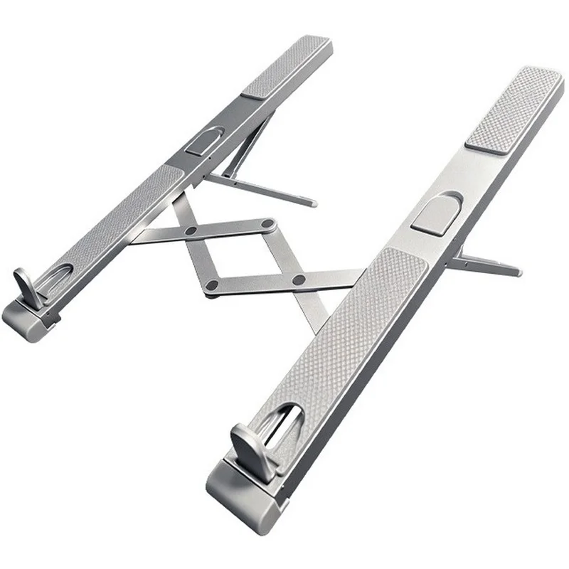 Super Sale Laptop Stand Aluminum Ergonomic Riser, 8-Angle Adjustable Foldable Ventilated Cooling Holder for 10-17 Inch Laptops