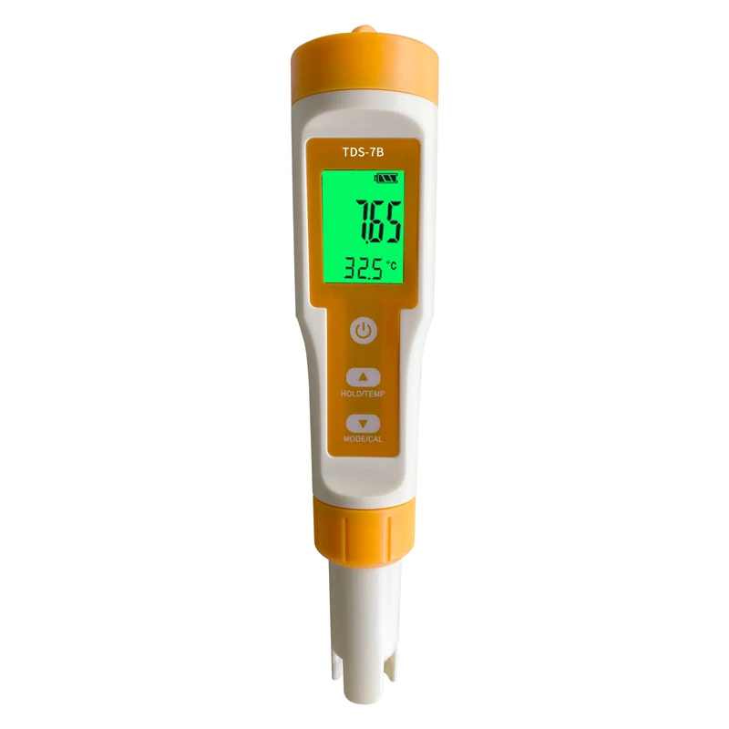 TDS/EC/TEMP/probador de Sal 4 en 1, Monitor de calidad del agua para piscinas, agua potable, acuarios