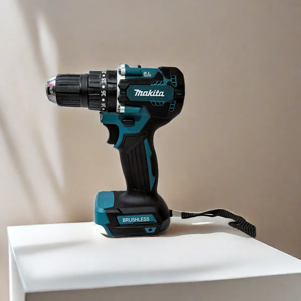 

Makita DHP487 10MM 18V Li-Ion LXT Brushless Driver rechargeable brushless screwdriver impact electric power drill cordless TOOL