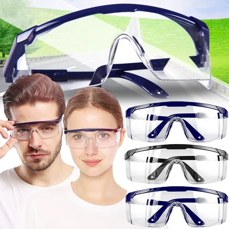 Unisex Cycling Glasses Windproof Anti Splash Safety Goggles for Men Women Outdoor Bike Riding Sunglasses Eye Protection