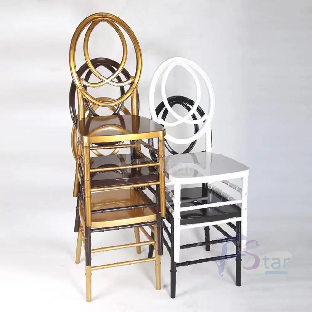 Crystal Chair for Wedding Chiavari Chair Knock Down Furniture Transparent Hotel Chair