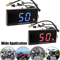 Meter Motorcycle Temperature Meter Universal Water Temperature Digital Hygrometer Thermometer Sensor Adapter For Koso Yamaha