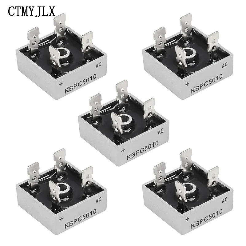 5Pcs KBPC5010 Diode…