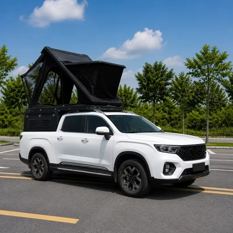 Hardshell Rooftop Tent 4x4 Pickup Truck Roof Tent Hard Shell Overland Camping