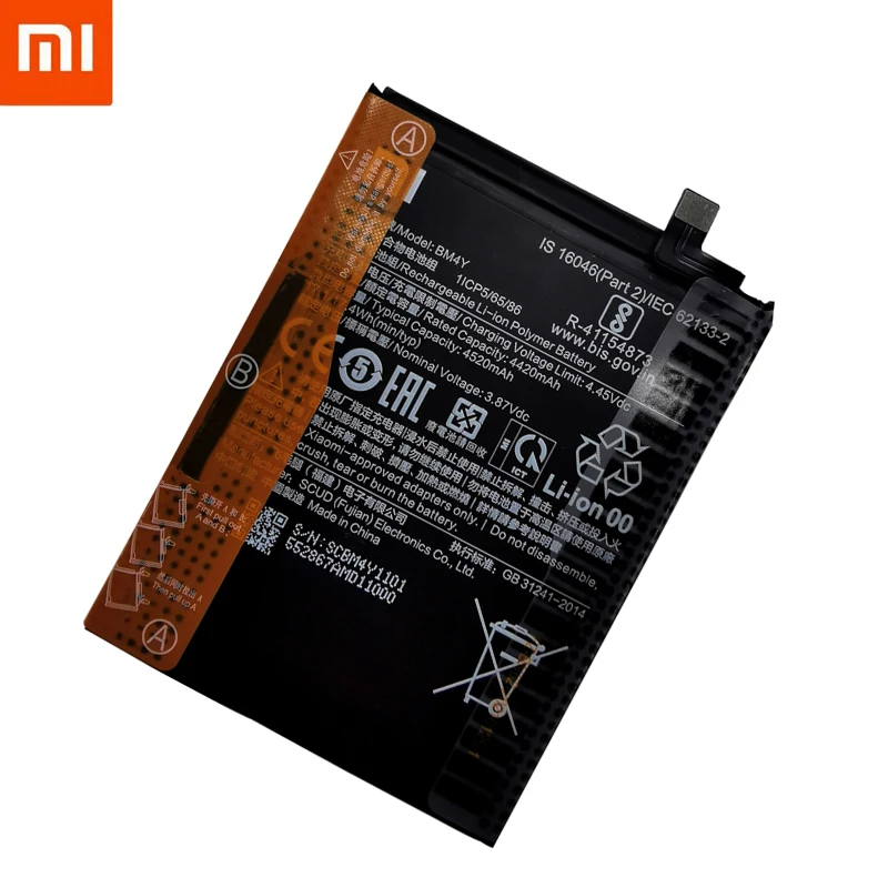 2025 Years 100% Original New High Quality 4520mAh BM4Y Battery For Xiaomi Poco F3 Redmi K40 Pro Mi 11i Batteries Bateria+ Tools image 4