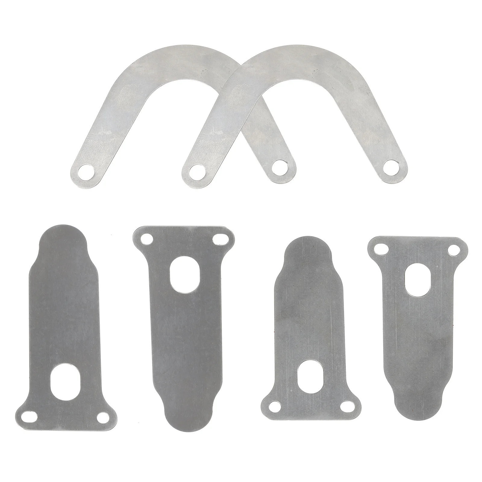 

6Pcs Air Compressor Valved Plates Tough Metal Replacement Parts Stable Performance U-Shaped Tongue Valves Plates Air Compressor