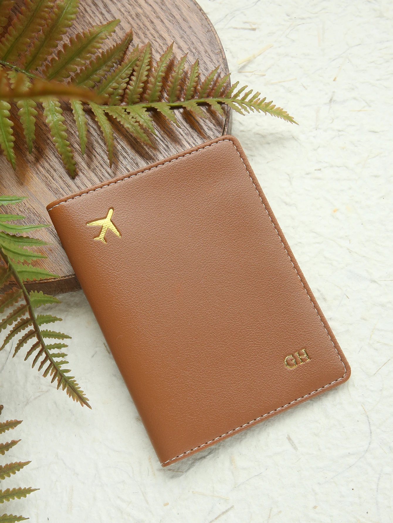 Personalized Passport Cover Customized Hot Stamping Name Passport Customize Letters Cover Passport Holder Cover Travel Wallet