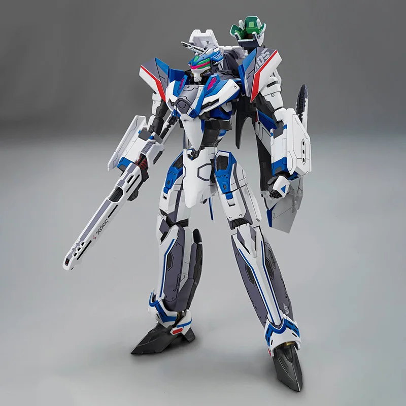 بانداي VF-31J SIEGFRIED HAYATE IMMELMANN USE مجموعة فاخرة HG مجموعة نماذج دمية أنيمي المجمعة