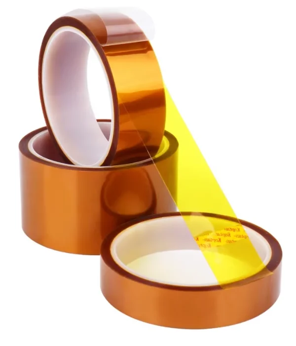 33m Long Gold Finger Polyimide Tape High-Temperature Resistant Anti-Static Multi-Size Pet Lithium Battery Insulation Tape