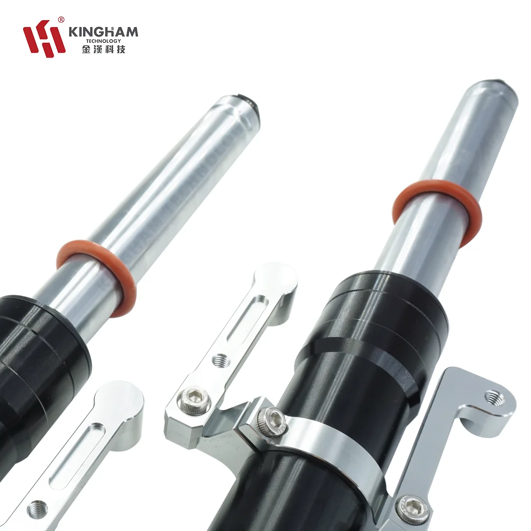 KINGHAM Motorcycle Shock Absorber HONDA Vario Click 160 Rebound Adjustable Aluminum ABS Customization Front Shock Absorber