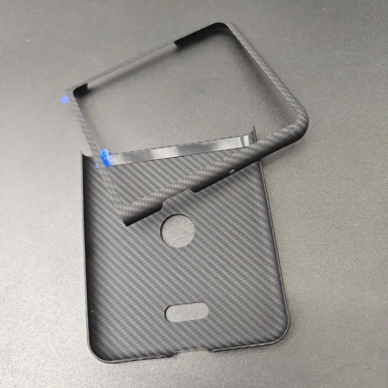Etui na telefon Moto Razr 60 Ultra z włókna węglowego Ultralekkie i wygodne etui na telefon Moto Razr 60 Ultra z włókna aramidowego — zdjęcie produktu 5